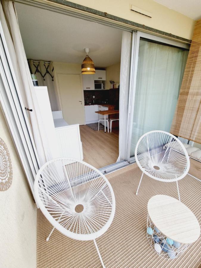 Апартаменты Studio Cabine Refait A Neuf A 3 Minutes A Pied De La Plage Ле-Гро-дю-Руа Экстерьер фото